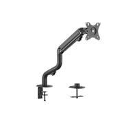 Gembird Support d'écran double 17-32" réglable 8 kg VESA rotation 180° paysage/portrait noir
