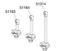 Bras de montage pour 3ème Thule Euroway G2 921 Gris