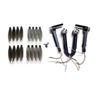 Bras de Moteur sans balais, hélice de Lame, Compatible for LSRC GT8, Bras de quadrirotor RC Pliable, pièces de Rechange(4 PCS Arm Set)