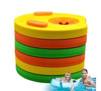 Bras de Natation - Disques en Mousse EVA pour, Anneaux de Bras flottants pour l'entraînement, la Natation pour Parcs Aquatiques, piscines, plages, étangs