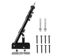 Bras de perche à fixation murale, anneau lumineux triangulaire, support d'éclairage pour studio, salon, barbier, enregistrement monolight, coiffeur, photographe, maquilleur