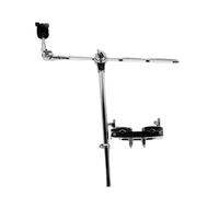 Bras de perche de cymbale pince de fixation réglable pour batteurs professionnels Installation rapide Design pour performances professionnelles Bras d'extension de bassin