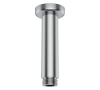 Bras de plafond pour pomme de douche pluie avec rosace ronde 100mm chromé - LAUFEN HF960098100001