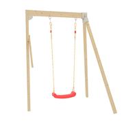 Bras de portique 1 balançoire bois fsc® marron - rouge TU