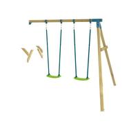 Bras de portique balançoire double avec sièges SKYWOOD en bois FSC®