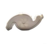 Bras de pulvérisation de rechange pour lave-vaisselle - Déflecteur d'eau en plastique blanc pour un lavage efficace du panier supérieur et inférieur