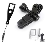 Bras de réglage pour GoPro, support de bras d'extension dans la même direction en alliage d'aluminium, adaptateur de direction à 90 degrés pour Hero 11/10/9/8/7/6/5 noir et autres caméras d'action