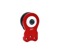 Bras De Sauvegarde Servo RC 1/10 en Aluminium 25T | RC Pièces Voiture Bras De Servomoteur En Aluminium 25T, Pièces De Mise À Niveau De Remplacement Pour Voiture RC