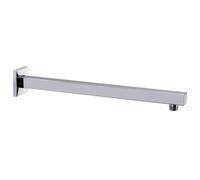 vidaXL Bras de douche Carré 40 cm Acier inoxydable 201 Noir
