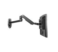 Bras de support de moniteur Support de moniteur à bras à ressort mécanique en aluminium à montage mural Support de moniteur à bras de montage for moniteur LCD LED à mouvement complet for écrans de 17