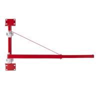 Bras de Support de Palan Électrique-Duoku- Capacité de 300 kg- avec Poteau- Cadre en Acier- Bras de Levage Pivotant à 180°