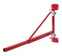Bras de Support de Palan-VEVOR-Électrique-Charge 600 kg-Avec Poteau-Pivotant-Cadre de Palan Acier-180°-Atelier-Garage