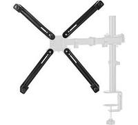 Bras de Support VESA Adaptateur pour Moniteur 13 à 27 pouces Nedis Noir Noir G