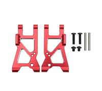 Bras de Suspension arrière en alliage d'aluminium robuste pour voiture de route Traxxas 4 Tec 2.0 (Rouge)