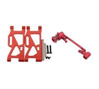 Bras De Suspension Arrière Inférieur, 2 Pièces, Pour Wltoys 144001 1/14 Et 1 Ensemble, Ensemble D'Embrayage De Direction, Servo De Direction Complet