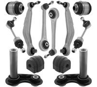 Bras de suspension arrière pour BMW 5 E60 E61 triangle, rotule, biellette 12 pièces