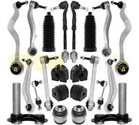 Bras de suspension avant/arriére pour BMW 5 E60 E61 triangle, rotule, biellette 24 pièces