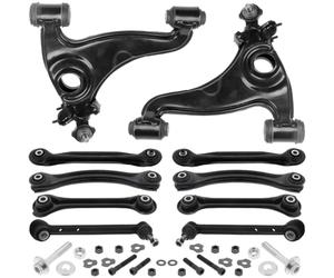 Bras de suspension avant/arriére pour MERCEDES BENZ W124 A124 triangle, rotule, biellette 10 pièces