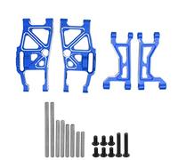 Bras de Suspension Avant et Arrière en Alliage d'Aluminium pour Voiture RC Traxxas 110 MAXX 2.0 - Haute Résistance et Précision (Bleu foncé)