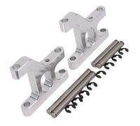 Bras De Suspension Avant Et Inférieur En Aluminium 1:10 Rc, Pièces De Rechange Pour Camion Buggy Tamiya Cc01 Cc-01, 2 Paquets