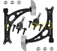 Bras de suspension avant pour AUDI A3 8P 8P1 A3 SPORTBACK triangle, rotule, biellette 4 pièces
