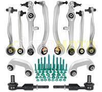 Bras de suspension avant pour AUDI A4 8E B6 B7 triangle, rotule, biellette 14 pièces