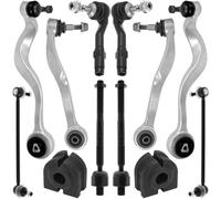 Bras de suspension avant pour SERIE 5 E60 E61 520D 525D 530D 535D triangle, rotule, biellette 12 pièces