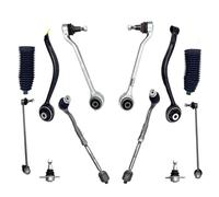 Bras De Suspension Compatible Avec BMW Pour X3 2011 2012 2013 2014 2015 2016 2017 2018 Bras De Suspension Inférieurs Avant, Embout Biellette Direction, Barre Stabilisatrice, 12 Pièces