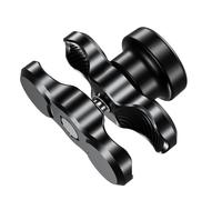 Bras de suspension double antivol de 6 cm, compatible avec les supports à rotule.