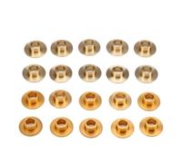 Bras de Suspension Douille de bras de commande à collier rigide, Convient pour Vw Golf 5/6 Passat Magotan, sous-cadre A3/S3 TT, essieu arrière Kit bras de suspension(PQ35)