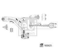 FEBI BILSTEIN 182625 Bras de suspension
