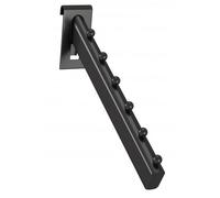 Bras de suspension incliné 35 cm avec 8 tenons arrêt de cintre Ø25 mm BOHNACKER