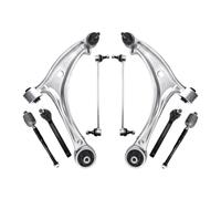 Bras de suspension inférieur avant avec rotule, assemblage de barres stabilisatrices, embout de biellette de direction, 8 pièces, Compatible Pour Honda Odyssey 2005-2010