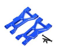 Bras de suspension inférieur avant en alliage d'aluminium #ARA330750 Pièces améliorées pour ARRMA 1/10 4X2 2WD Gorgon Monster Truck RC Car (Bleu)