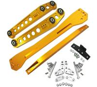 Bras de suspension pour auto Kit complet de bras commande inférieur, pour Honda Civic EK 96-00, attelle sous-châssis arrière(LSR12-9600EK-Gold)