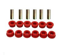 Bras de suspension pour auto Kit de douilles bras commande inférieur, accessoires voiture course Convient pour HONDA CIVIC EG EK 1996 - 2000 suspension de roue(Red bushing)