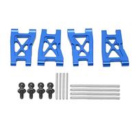 Bras de Suspension RC Avant Arri¨¨re Bras de Suspension Ensemble Accessoire de Voiture RC pour Voiture Latrax Teton 1/18 RC(bleu)
