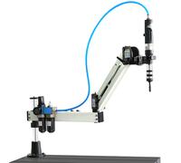 Bras de taraudage pneumatique de M3 à M12 400 rpm 6 bar portée effective 900 mm avec 6 douilles de taraudage dia. 19 MW-Tech PTA1209HV