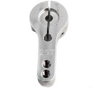 Bras de transmission en aluminium 25T pour modèles de véhicules télécommandés à l'échelle 1 à 10 - Bras oscillant de rechange pour une utilisation professionnelle (argenté)