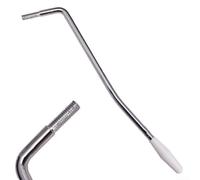 Bras de trémolo fileté de 5 mm pour guitare électrique pour utilisation sur pont de trémolo fixe ou flottant (blanc)