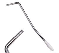 Bras de trémolo PC 5 mm pour guitare électrique pour barre Whammy conçu pour s'adapter à un seul chevalet de trémolo (blanc)