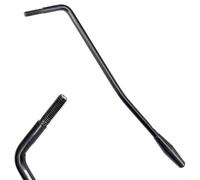 Bras de trémolo PC 5 mm pour guitare électrique pour barre Whammy conçu pour s'adapter à un seul chevalet de trémolo (noir)
