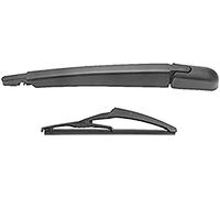 Bras d'essuie-glace arrière de voiture pour Renault Twingo 2007 2008 2009 2010 2011 2012 2013 2014 Taille 12" Ensemble de balais d'essuie-glace arrière