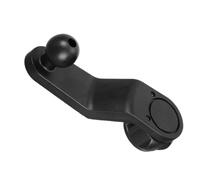 Bras d'extension articulé de 17 mm pour support de téléphone avec grille d'aération de voiture, adaptateur femelle-mâle, tige d'extension