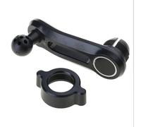 Bras d'extension de montage de téléphone : tige de connecteur de joint à bille de 17 mm réglable | Support de téléphone de tableau de bord longue portée pour support de ventilation de voiture Dis