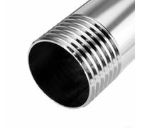 Bras d'extension de pommeau de douche en acier inoxydable pour fixation fixe ou réglable dans les cabines de douche (15 cm)