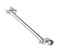 Bras d'extension de pommeau de douche - Extension de bras de douche robuste et réglable pour une utilisation dans la salle de bain | Alimentation portable pour l'installation de maisons, appartements