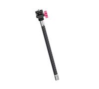 Bras d'extension de vis en fibres de carbone 1/4" pour caméras d'action et accessoires, régulateur à vis latérale