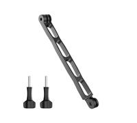 Bras d'extension en alliage d'aluminium pour GoPro, support en métal pour casque Gopro 10 Black, Hero 9/MAX/8/7/6, Insta 360 One RS, DJI Action 2 et plus (noir)