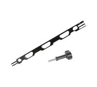 Bras d'extension en alliage d'aluminium pour support d'appareil photo, interfaces à 2 broches, parfait pour la moto, l'équitation, l'aventure, les secousses d'extension de caméra